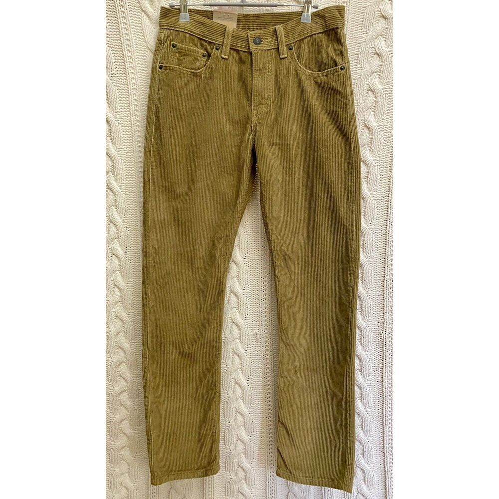 Levi's Men's Olive Green Corduroy Pants